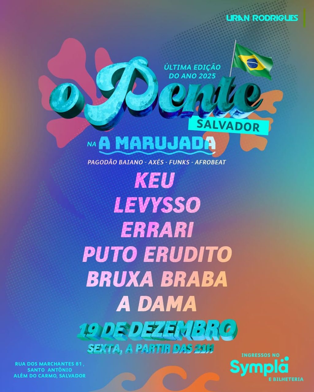 Cartaz — O Pente · Salvador